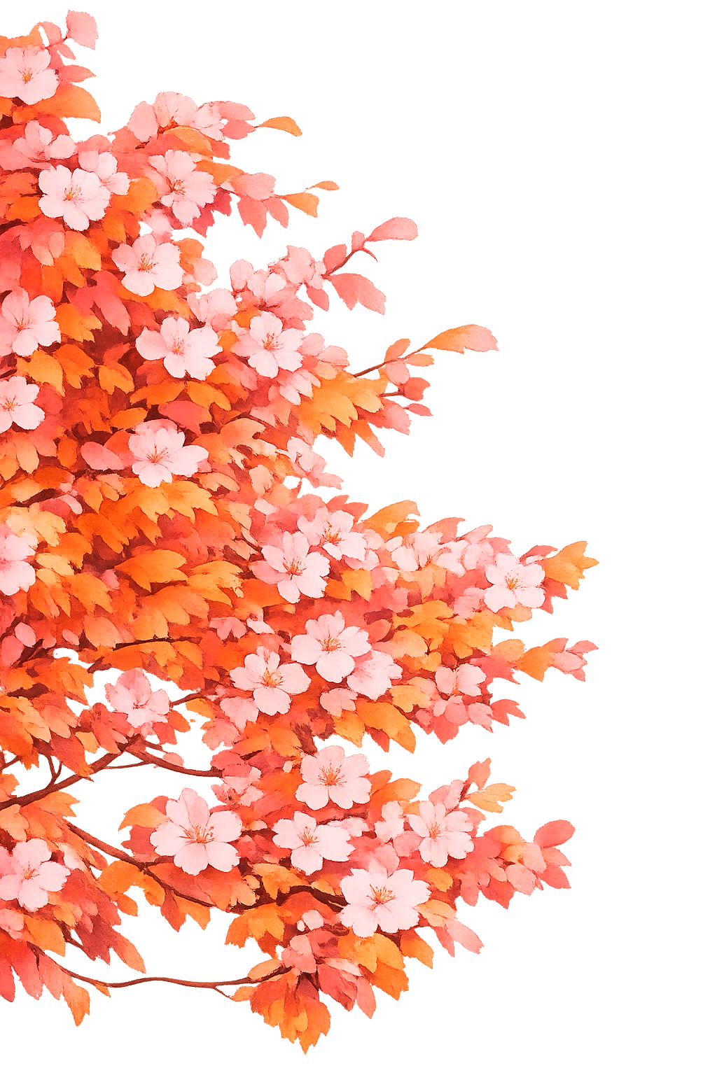 Organic foliage left